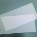 Verzierwachsplatten, transparent
