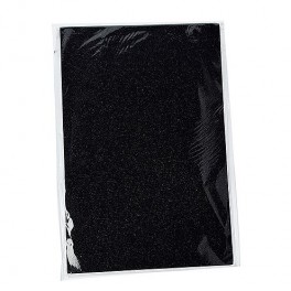 Moosgummi Glitter, silber