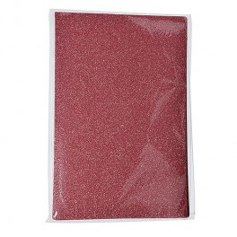 Moosgummi Glitter, silber