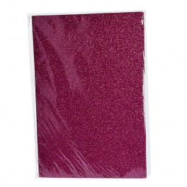 Moosgummi Glitter, silber