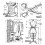 Stempelset "Sewing Blueprint"