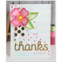 Motivstempel "Snow Happy"