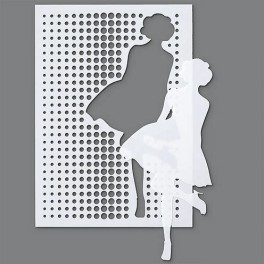 Schablonierschablone "Accent Squares"