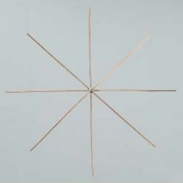 Drahtsterne für Perlen 8strahlig, 15cm