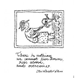 Motivstempel "Nothing is worth"