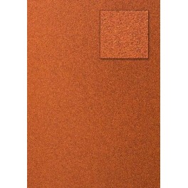 Glitterkarton orangerot