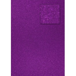 Glitterkarton lila