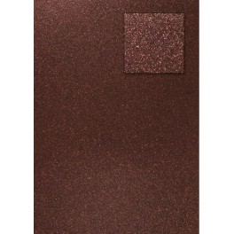 Glitterkarton mocca
