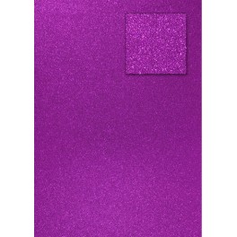 Glitterkarton violett