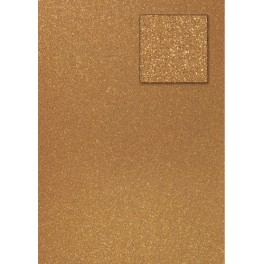 Glitterkarton champagner