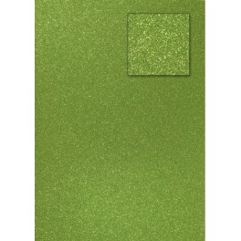 Glitterkarton olivegrün