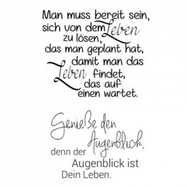 Stempelset mit Acrylblocks Geburt