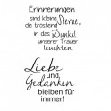 Stempelset mit Acrylblocks Geburt