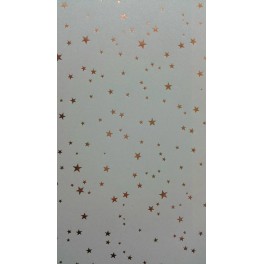 Sternenteppich Papier kraft/gold