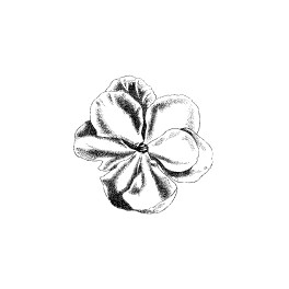 Motivstempel "Fjäril"