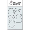 Clear Stamp Set "Moody Unicorns"