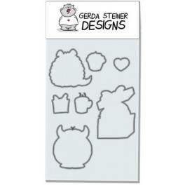 Clear Stamp Set "Moody Unicorns"