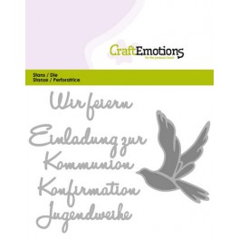 Schneideschablone "Gras,Kaninchen,Hasen"