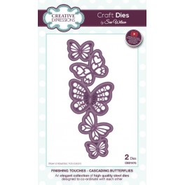 Schneideschablone "Finishing Touches Cascading Butterflies"