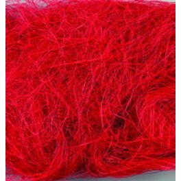 Sisalwolle rot
