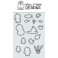 Clear Stamp Set "Moody Unicorns"