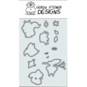 Clear Stamp Set "Moody Unicorns"