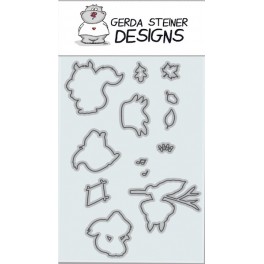 Clear Stamp Set "Moody Unicorns"