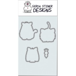 Clear Stamp Set "Moody Unicorns"