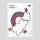 Sticky Notes Magical Summer Schwan