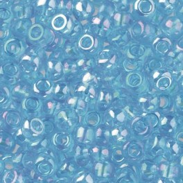 Rocailles 2,6mm irisierend aqua
