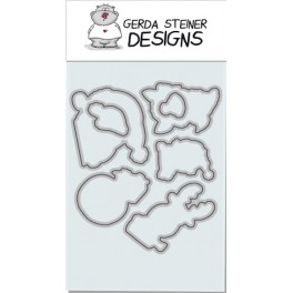 Clear Stamp Set "Moody Unicorns"