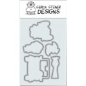 Clear Stamp Set "Moody Unicorns"