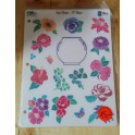 Stempelset "Face Flowers"