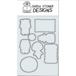 Clear Stamp Set "Moody Unicorns"