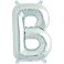 Folienballon silber "1"