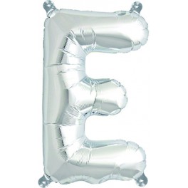 Folienballon silber "1"