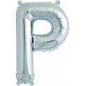 Folienballon silber "1"