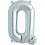 Folienballon silber "1"