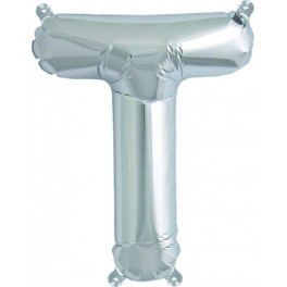 Folienballon silber "1"
