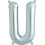 Folienballon silber "1"