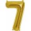 Folienballon silber "1"