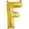 Folienballon silber "1"