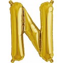 Folienballon silber "1"