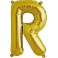 Folienballon silber "1"
