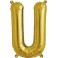 Folienballon silber "1"