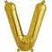 Folienballon silber "1"