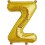 Folienballon silber "1"