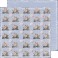 Designpaper Springtime Collection "Flower Hexagon"
