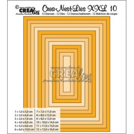 Crealies Create A Box no. 2 sechsseitige Box