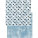 Designpaper Springtime Collection "Flower Hexagon"